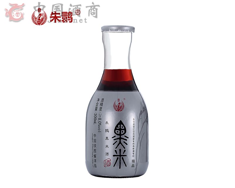 朱鹮牌 8度醇甜型 養生酒 保健酒 全程0添加 黑米酒行業領導品牌