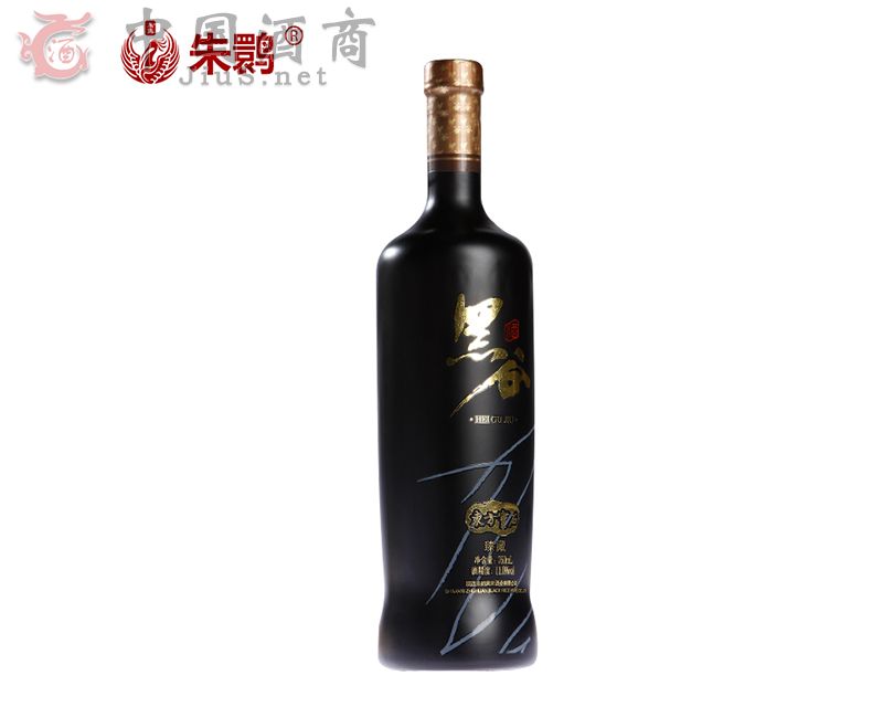 陜西特產 朱鹮牌11度有機黑谷酒 臻藏版750ml